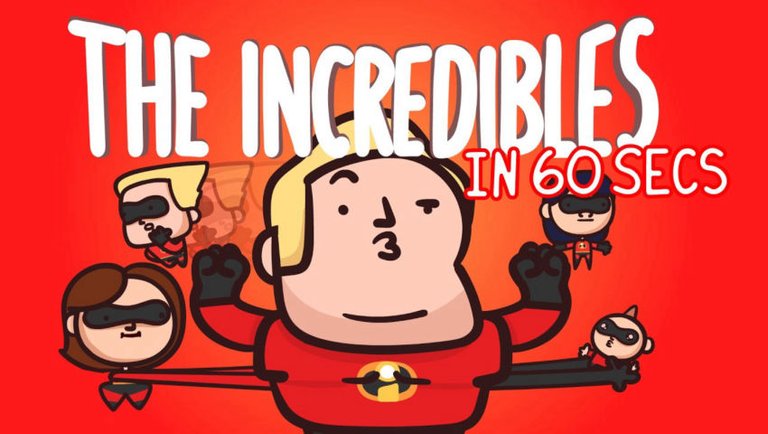 Basically The Incredibles in 60 secs