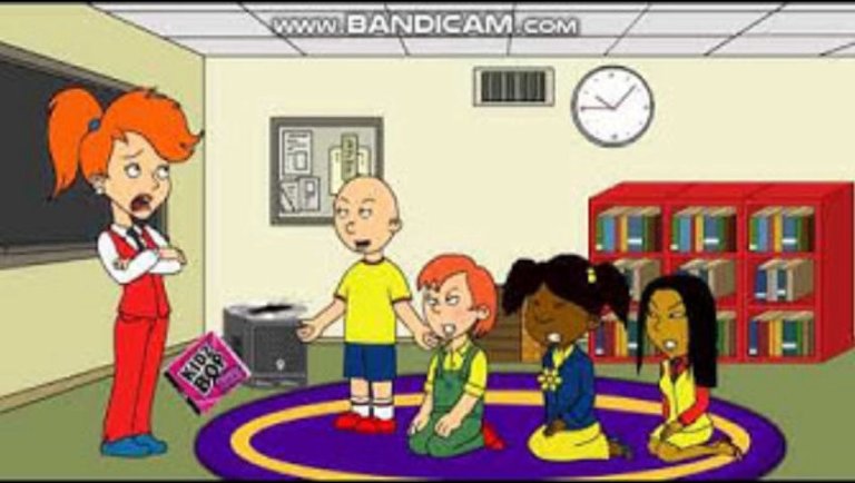 Caillou Breaks The Kidz Bop CD/Grounded