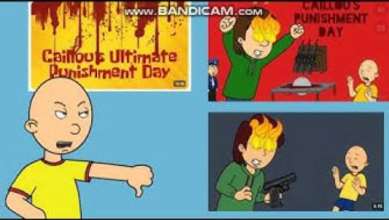 Caillou Rants on Extreme Punishment Day Videos/Ungrounded
