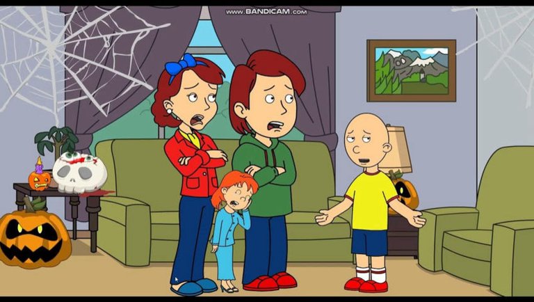 Caillou Scares Rosie/Grounded