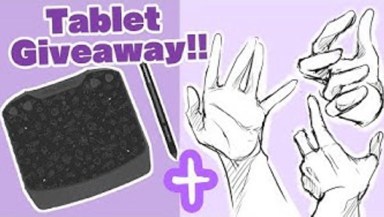 How I draw HANDS + Tablet Giveaway! [ Gaomon S630 Review ]