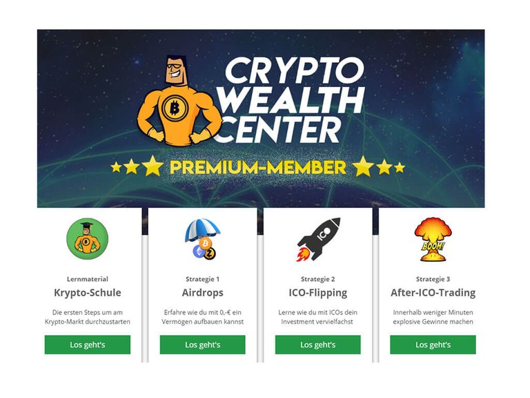 Crypto Wealth Center (CWC) - Sicher in Kryptowährung investieren & mit Kryptowährung Geld verdienen