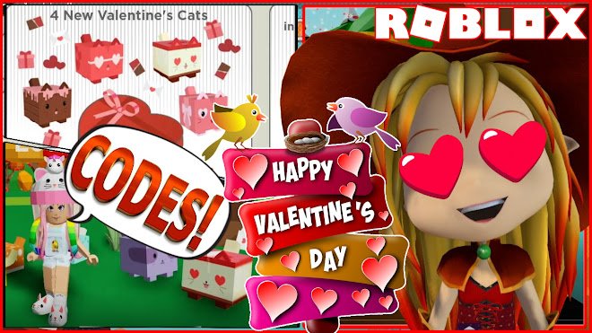 Roblox Gameplay My Cat Box Happy Valentine S Day 2 Codes And Getting The Valentine Kitty Hive - blogging all cats roblox