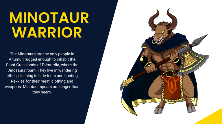 Battle Monster Minotaur Warrior