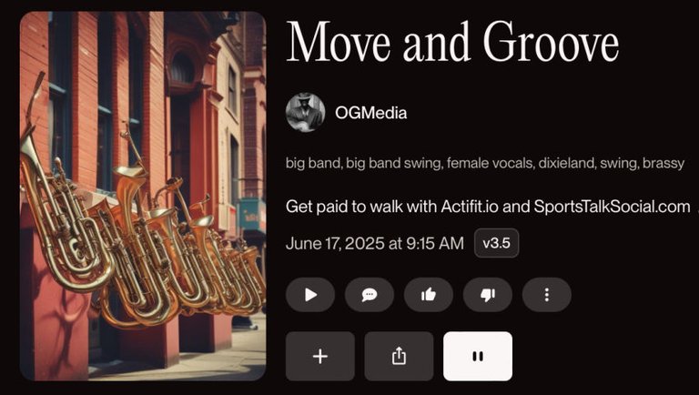 SportsTalkSocial Big Band Radio : Move and Groove