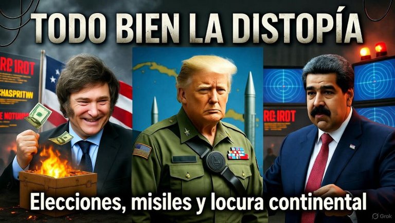 Milei arrasa en las elecciones | Trump se prepara para la guerra | Maduro en modo pánico