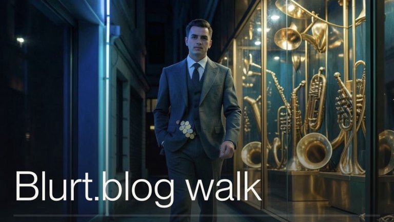 Blurt.media Radio - Get paid to walk on Blurt.blog