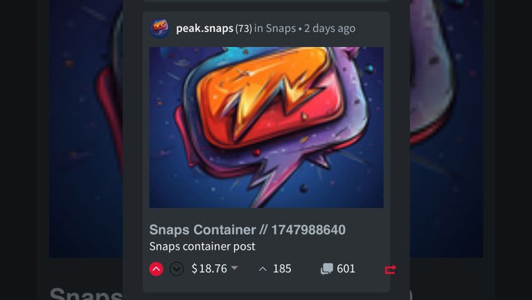 Earning  Hive and HBD with Comments on Peakd.com/snaps