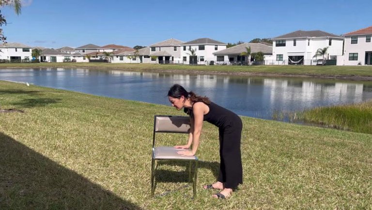 Easy Chair Yoga post travel: Mobility exercise for stiff, sore bodies
