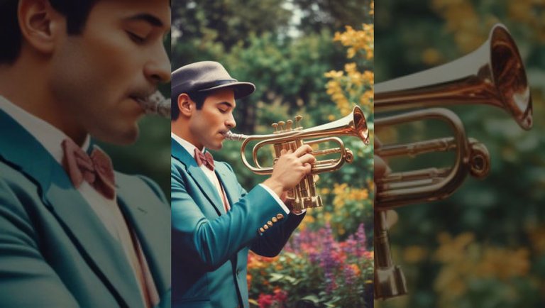 Blurtn’ Brass in the Garden