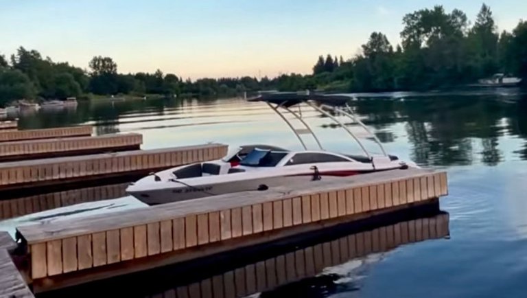 A Walk on the Floating Docks.