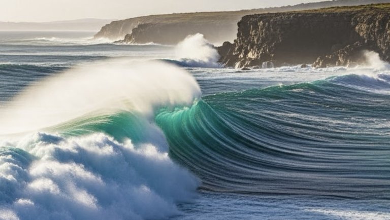 Approaching Storm Creates Perfect Swell
