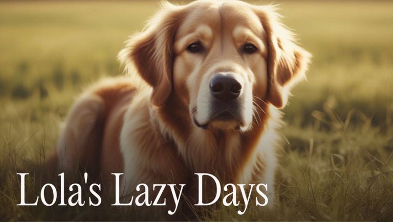 Lola’s Lazy Days. A patch of Grass …