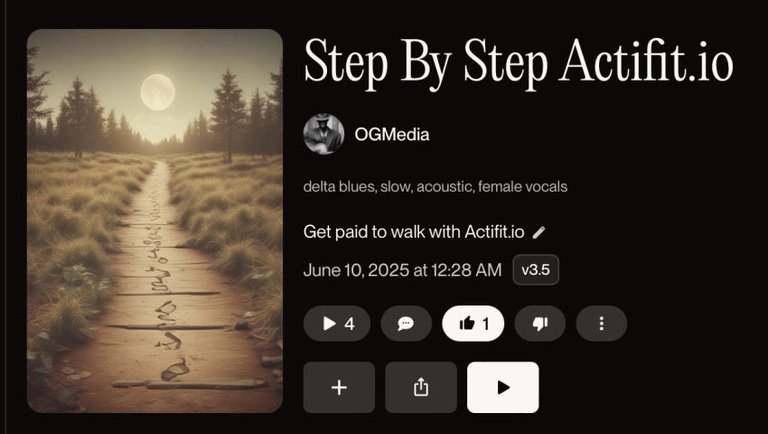Actifit Blues Radio: Get Paid to move with Actifit.io