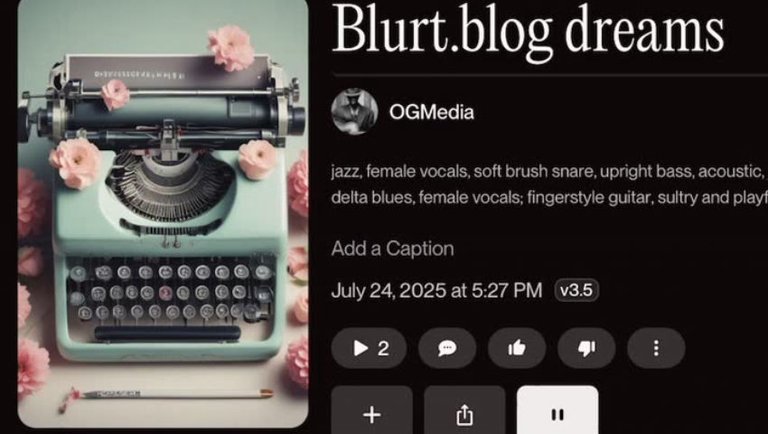 Blurt.blog dreams
