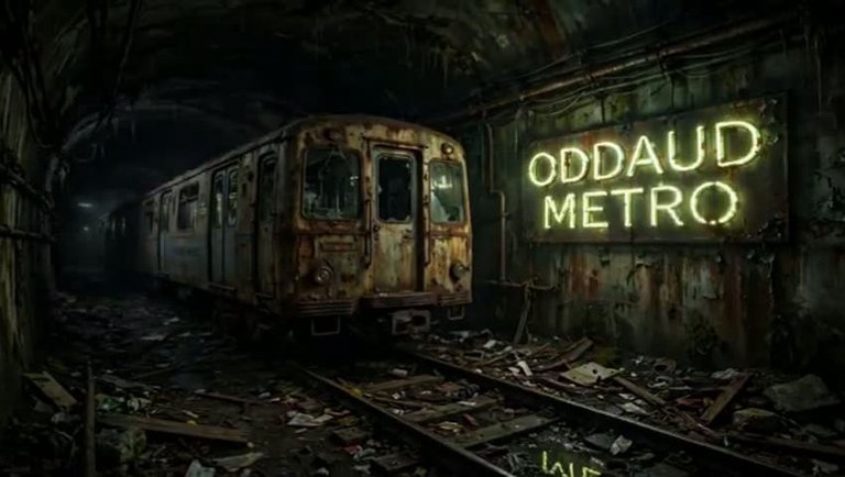 DARK AMBIENT ( ODDAUD Metro 4 ) creepy industrial Horror Ambience
