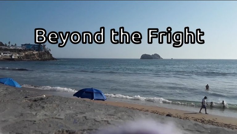 Beyond the Fright ~ (Video on Mazatlan's Beach)