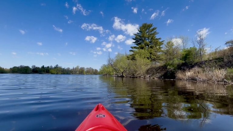 Paddling North in the Perception Kayak …