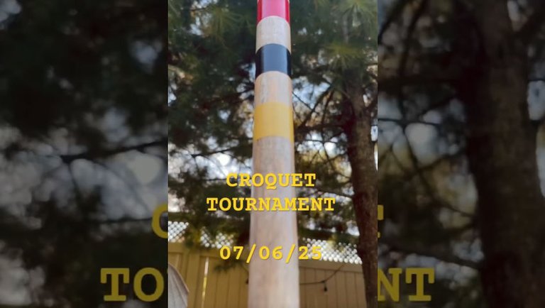 Croquet Tournament - Team Yellow
