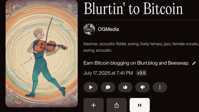 Earn Bitcoin with Blurt.blog and BeeSwap
