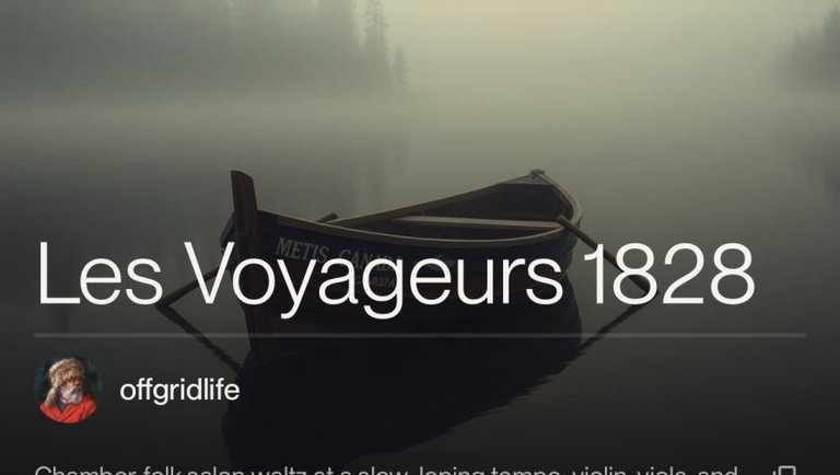 Les Voyageurs 1828 on Blurt.media Radio