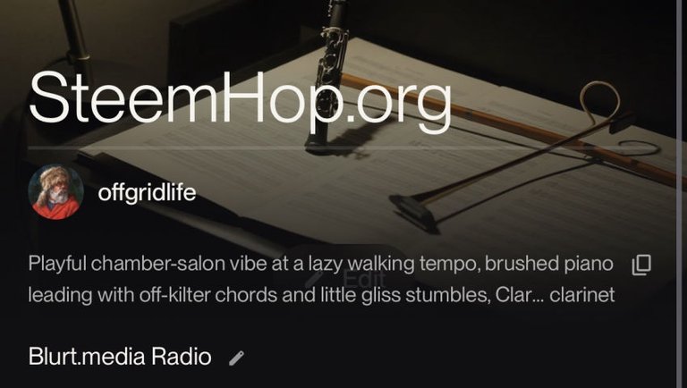 Blurt.media Radio - SteemHop Salon Orchestra