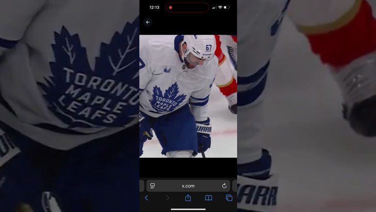 Watching the Leafs win in Florida to take it back to Toronto for Game 7
