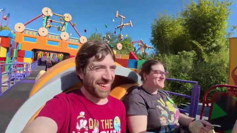 Merry Christmas from Slinky Dog Dash, Disney's Hollywood Studios Mack Launch Coaster