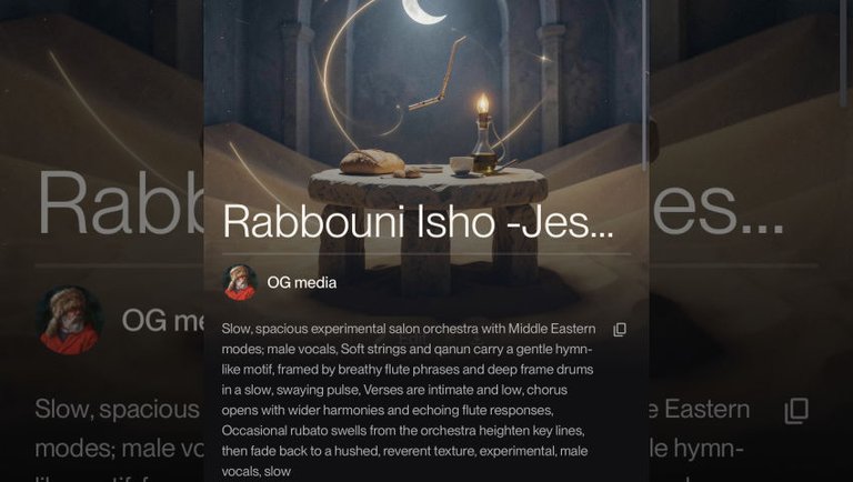 Holy Thursday - Rabbouni Isho - Jesus at the Passover Seder