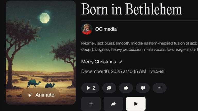 Blurt.media Christmas Radio - Born in Bethlehem