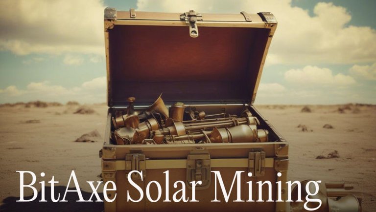 Blurt.media Big Band Radio -BitAxe Solar Mining