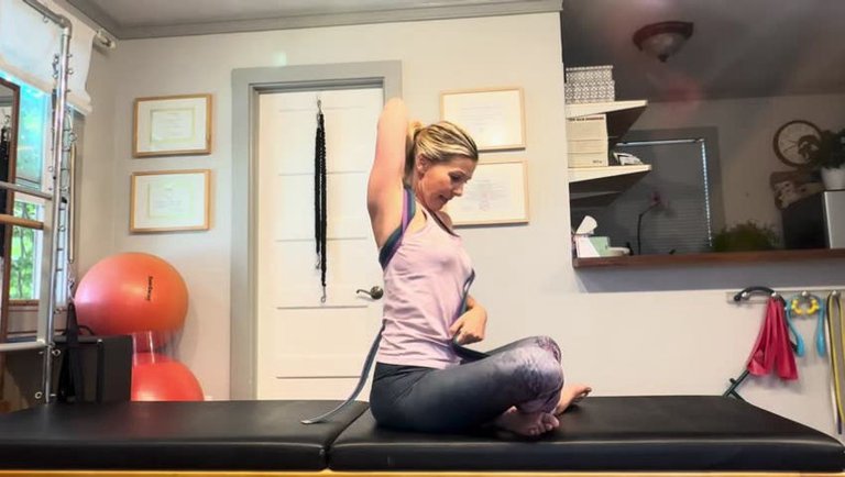 Yoga Strap Stretches for Upper Body Flexibility