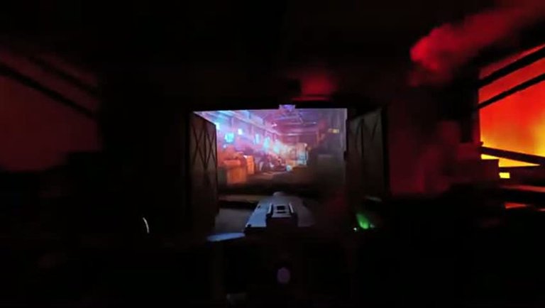 MOST IMPRESSIVE 4D Motion Dark Ride - Railroad Warriors POV Fantawild Ningbo
