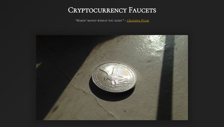Blockchain Hustles III - Faucet Madness