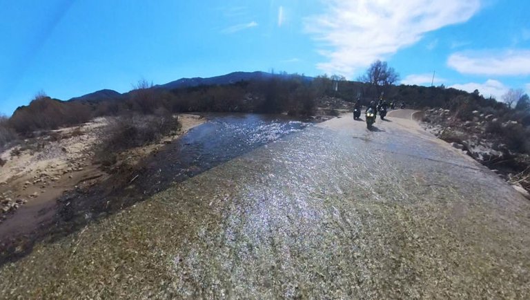 Splash Mountain - Lockwood Valley Motorcycle Tai Chi with the ACH Crew      🏍️  🐍