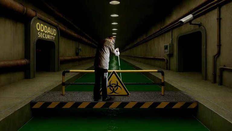 ODDAUD - Security ⧸ Toxic Drainage Walkway ( Dark Ambient Music )