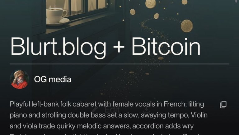 Blurt.media radio France - Blurt.blog + Bitcoin