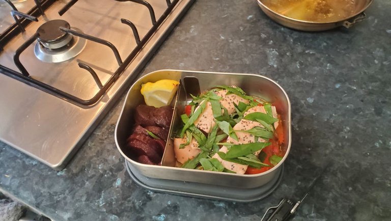 Salmon Piperade