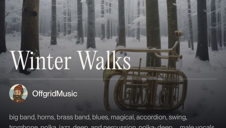 Blurt.media Big Band Radio - Winter Walks