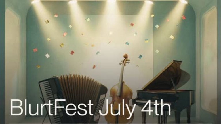 Celebrating BFF …. The Blurt Freedom Fest - July 4th
