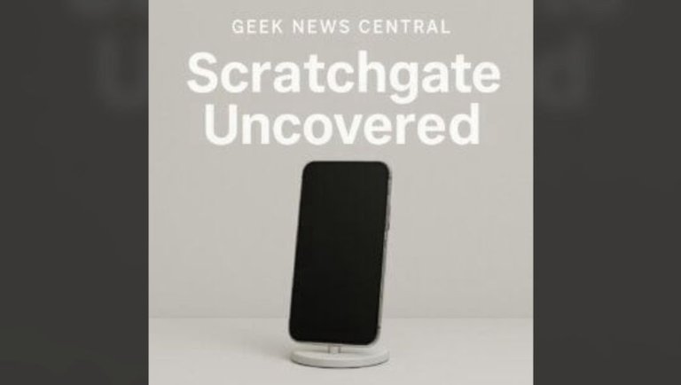 Apple’s Scratchgate Uncovered #1845