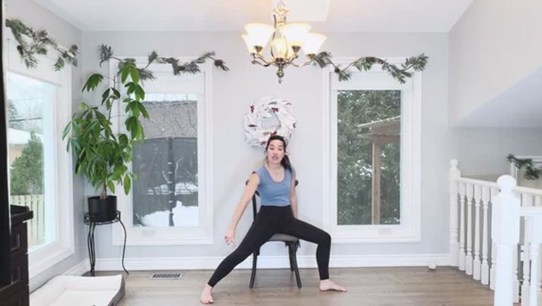 Day 9：  Happy Hips – Gentle Chair Yoga for Flexibility & Flow!
