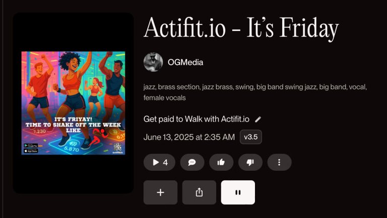 Actifit Big Band Radio - It’s Friday