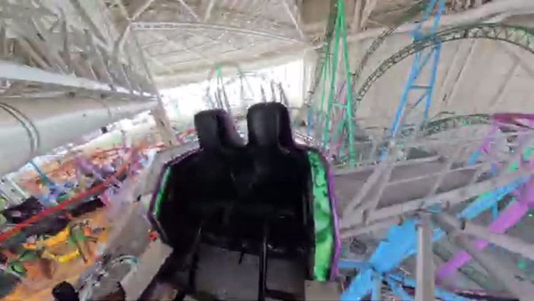 World Record Spinning Coaster Inside a Mall - The Shredder
