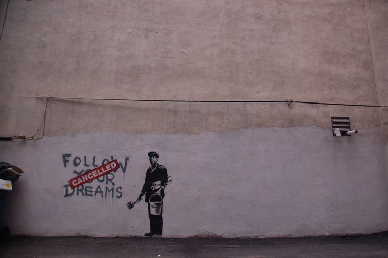 Banksy image from Chris Devers