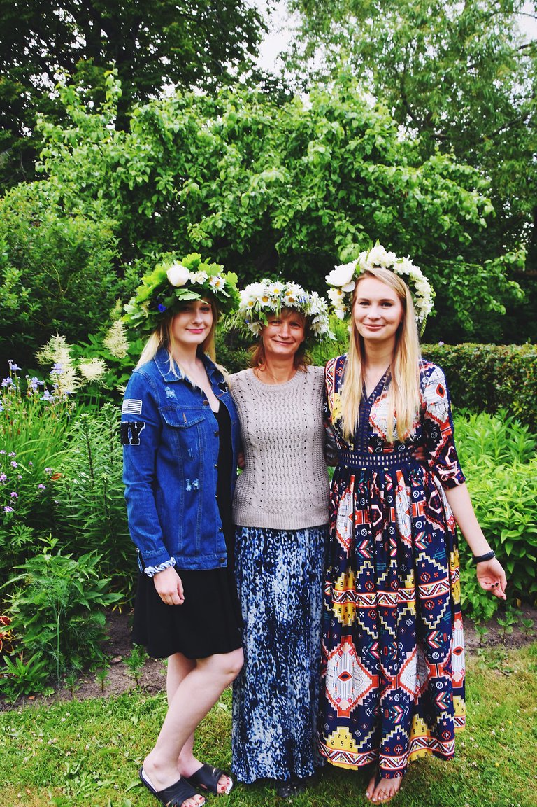 Midsummer feast in Latvia