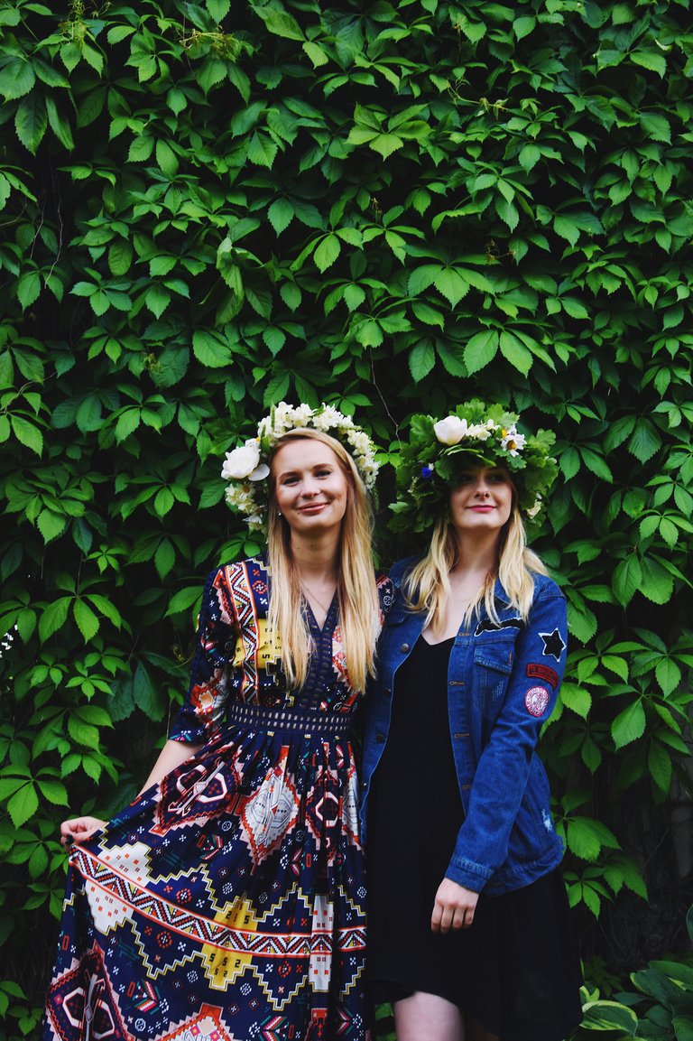 Midsummer feast in Latvia