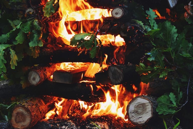 Midsummer feast in Latvia