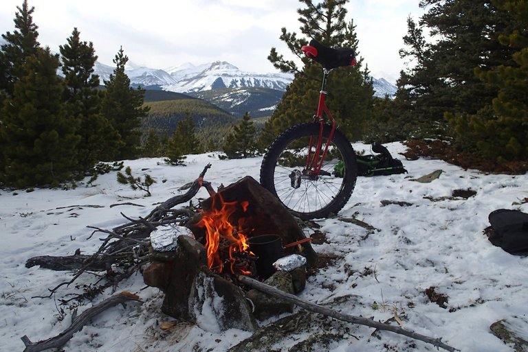 Mountain Unicycling