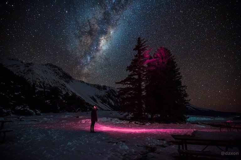 Milky way - mount Cook New Zealand